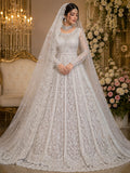 Beautiful Double Step bridal Maxi